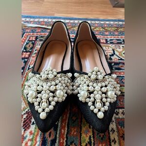 Black flats never worn